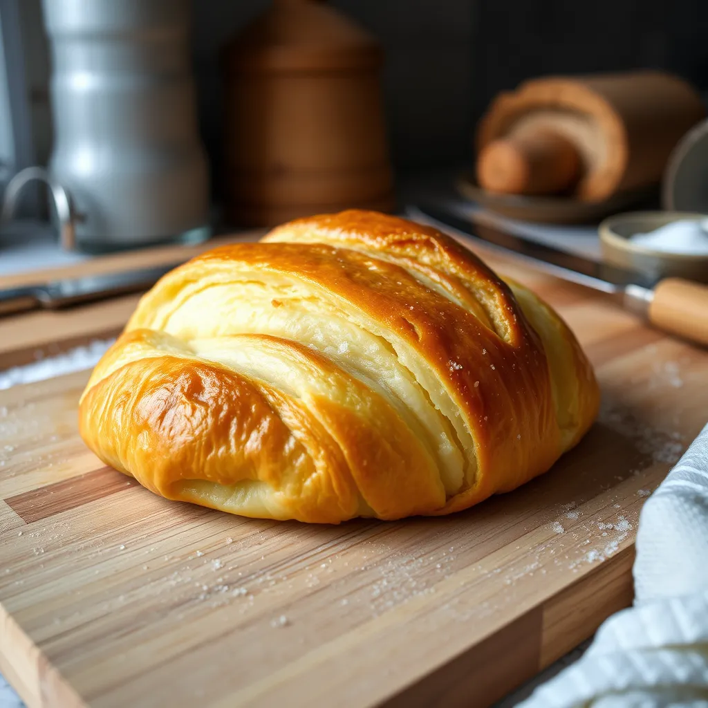 Jak pokroić ciasto francuskie na rogaliki?